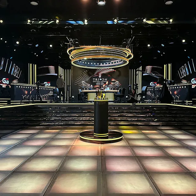 Custom-built exhibition stands | poker stand 