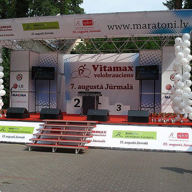 Stands for conferences and events