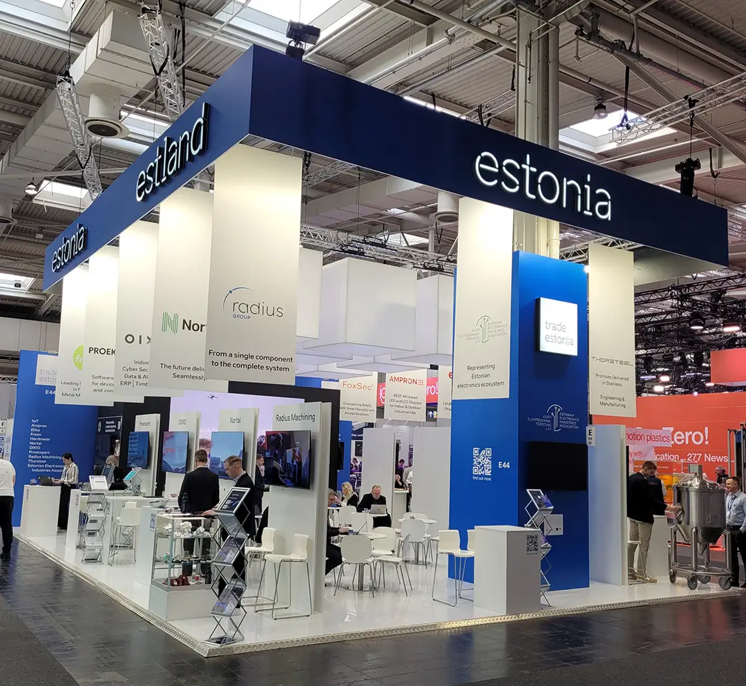 Estonian Business & Innovation Agency | Hannover Messe | Hannover, Germany | 2025 | 108 sqm