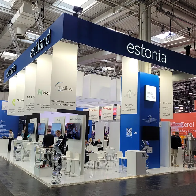 Estonian Business & Innovation Agency | Hannover Messe | Hannover, Germany | 2025 | 108 sqm