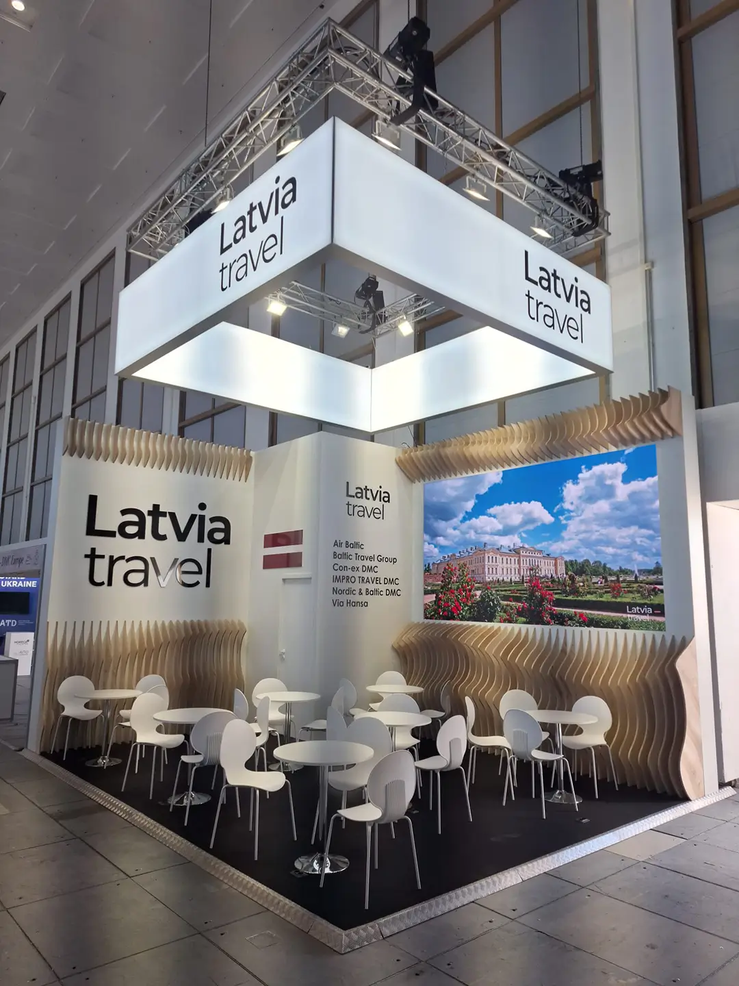 Custom-built exhibition stands | Latvia Travel