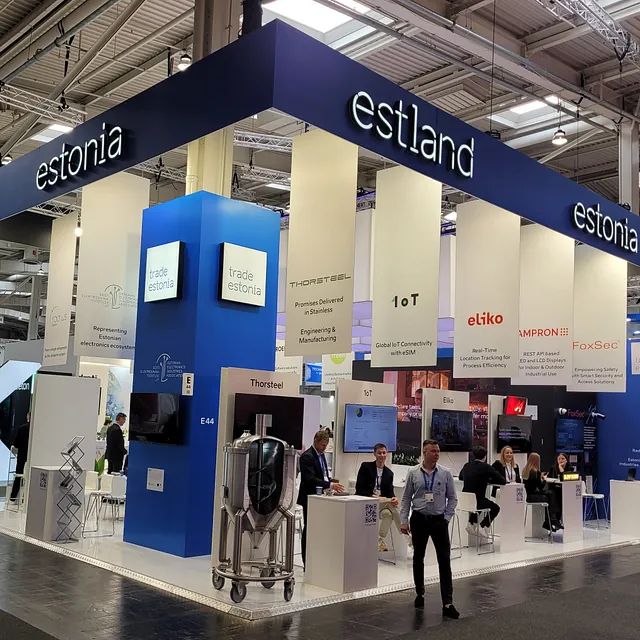 Estonian Business & Innovation Agency | Hannover Messe | Hannover, Germany | 2025 | 108 sqm