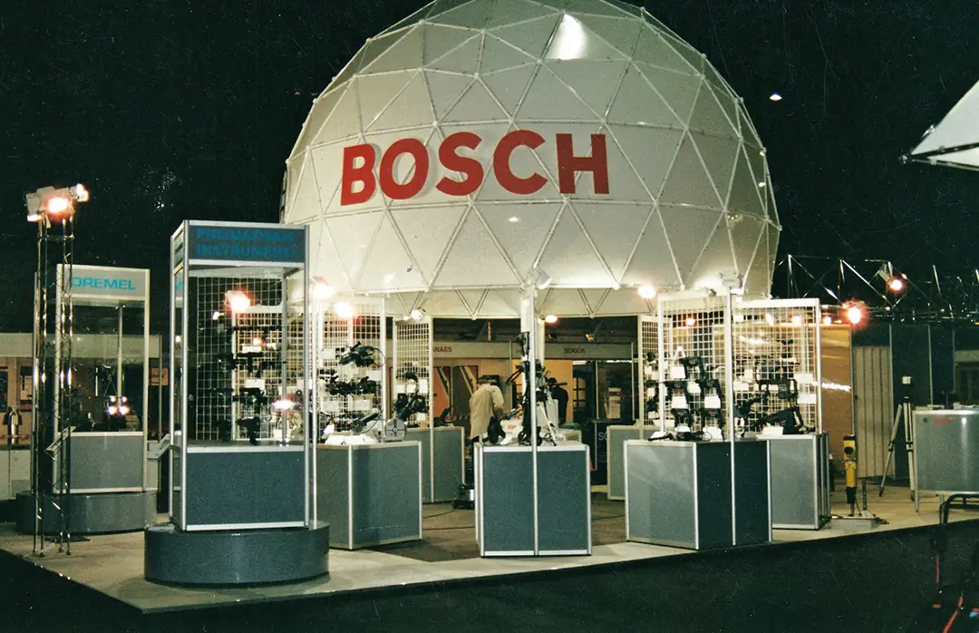 Exhibition system stands Bosch stand 
