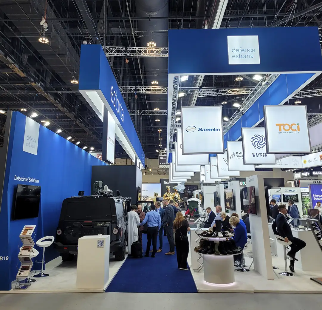 Estonian Business & Innovation Agency | IDEX | Abu Dhabi, UAE | 2025 | 168 sqm