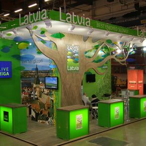 Exclusive exhibition stands