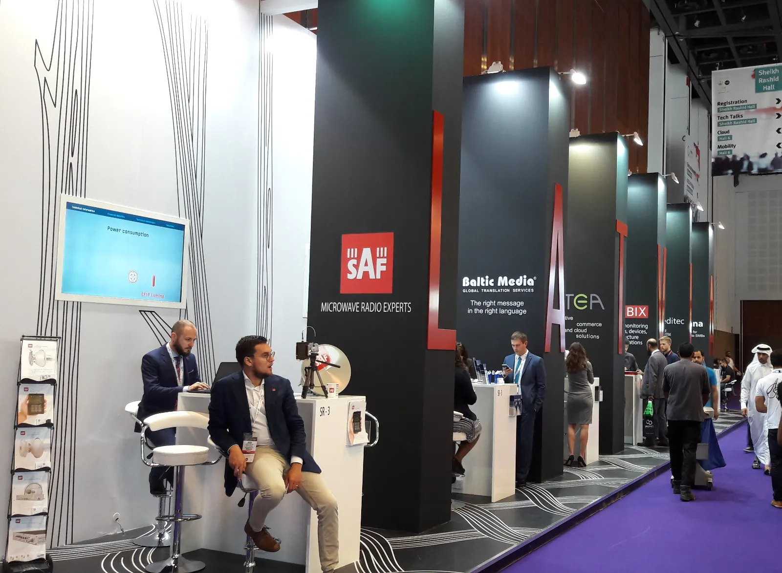 Ekskluzīvie izstāžu stendi un uzstādīšana, LIAA Latvia GITEX Dubaija
