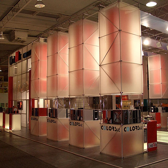 Custom-built exhibition stands, COLORit