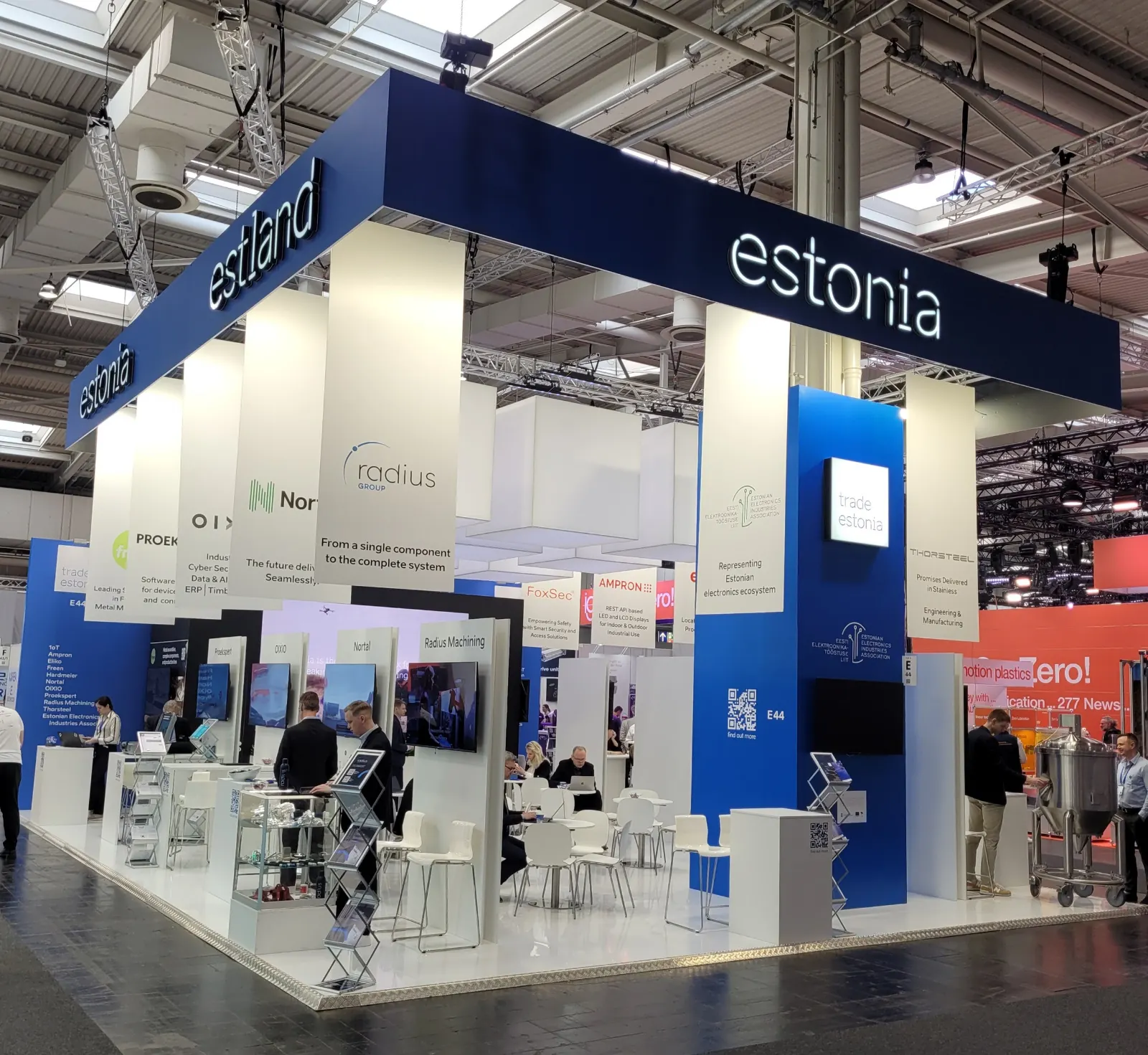 Estonian Business & Innovation Agency | Hannover Messe | Hannover, Germany | 2025 | 108 sqm