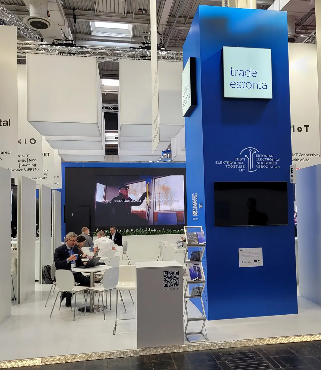 Estonian Business & Innovation Agency | Hannover Messe | Hannover, Germany | 2025 | 108 sqm