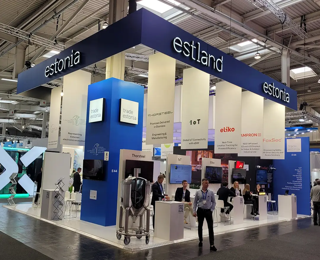 Estonian Business & Innovation Agency | Hannover Messe | Hannover, Germany | 2025 | 108 sqm