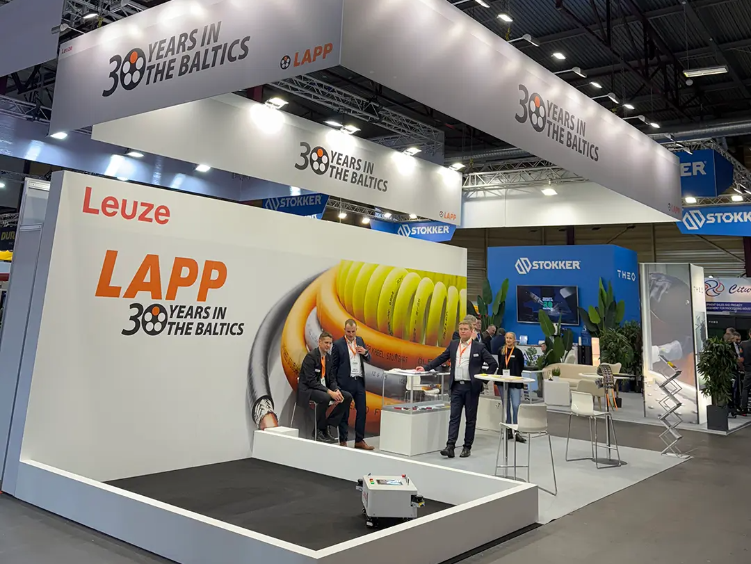 Custom-built exhibition stands