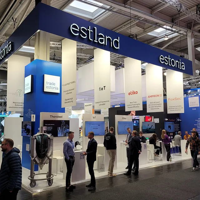 Estonian Business & Innovation Agency | Hannover Messe | Hannover, Germany | 2025 | 108 sqm