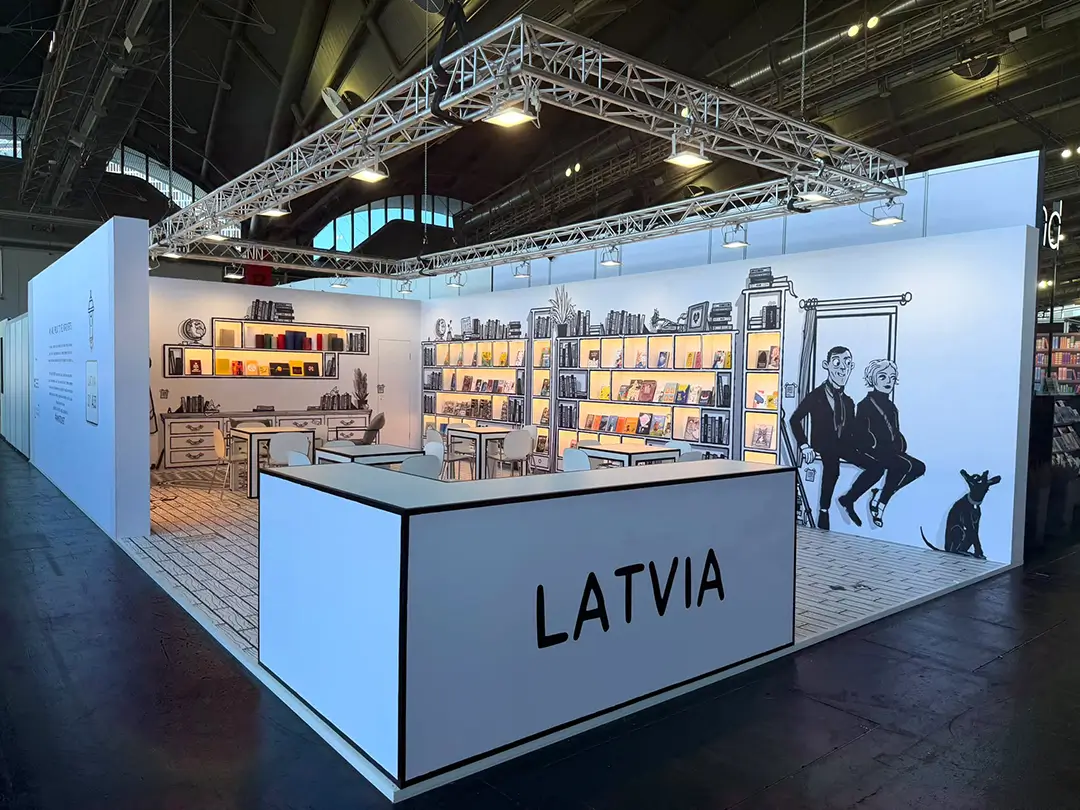 LIAA | Book fair 2026 | Frankfurt, Germany | 12 x 6m = 72sqm
